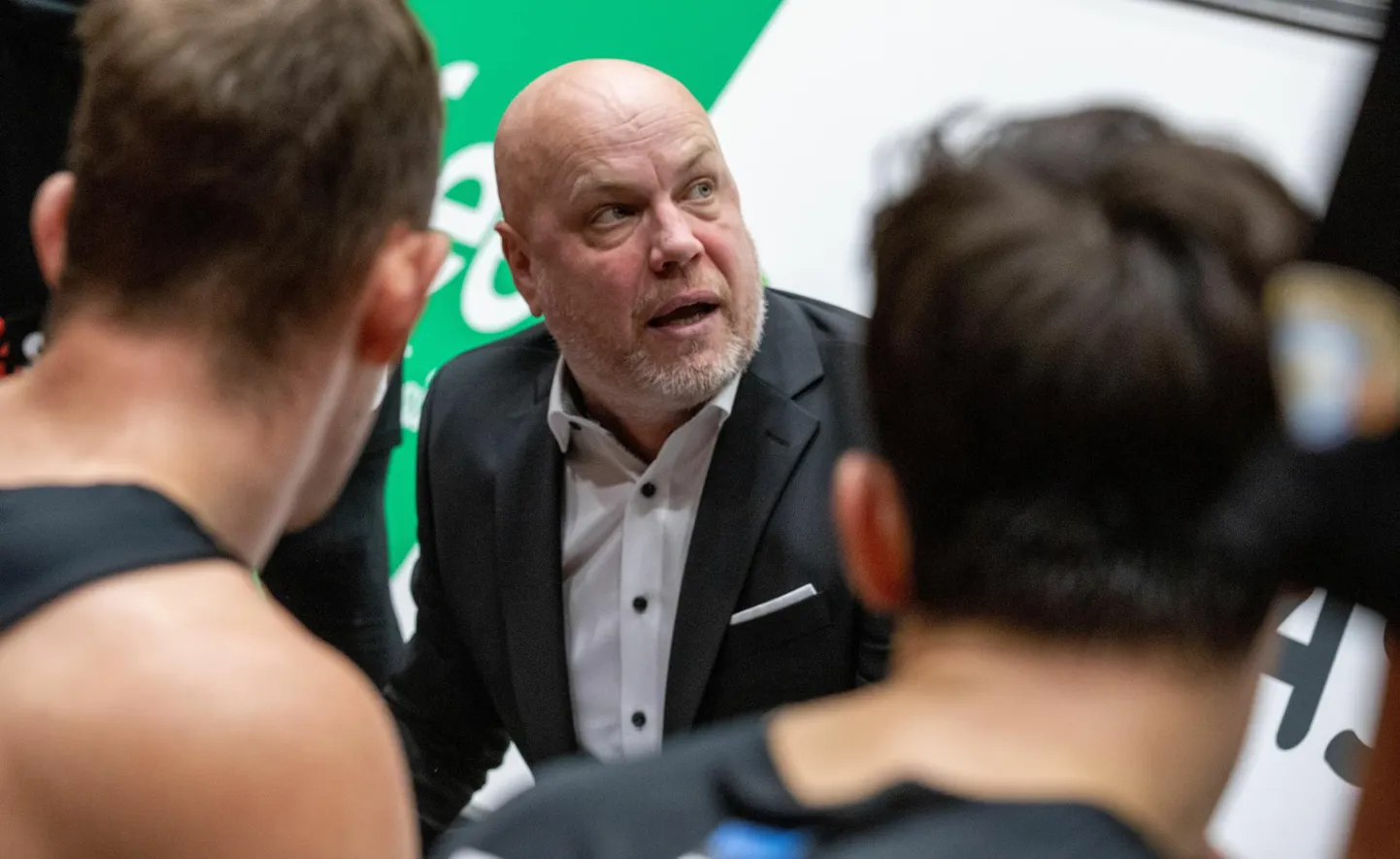 Pärnu Sadama meeskonna peatreener Toomas Annuk.