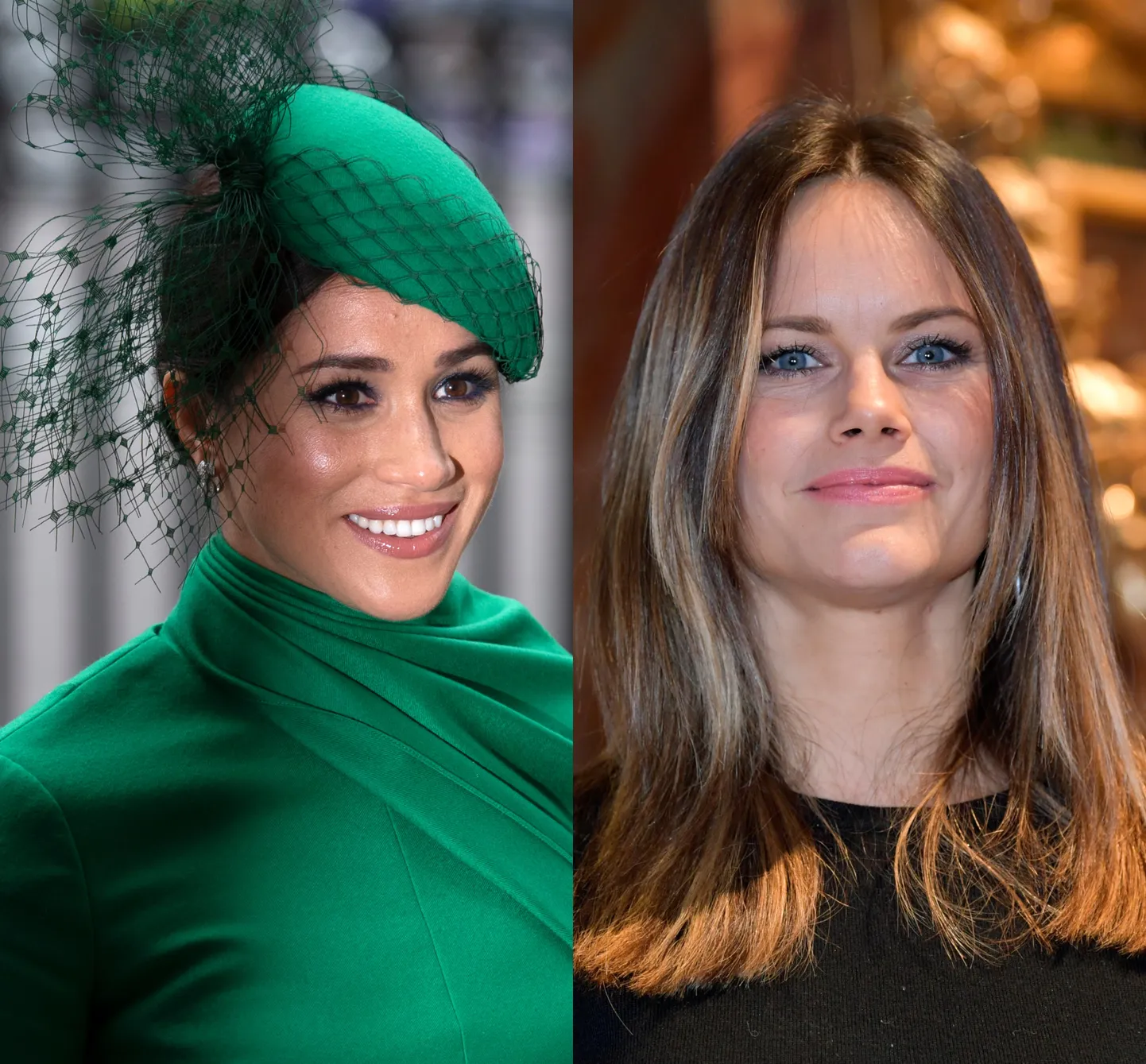 Meghan Markle ja Sofia Hellqvist.