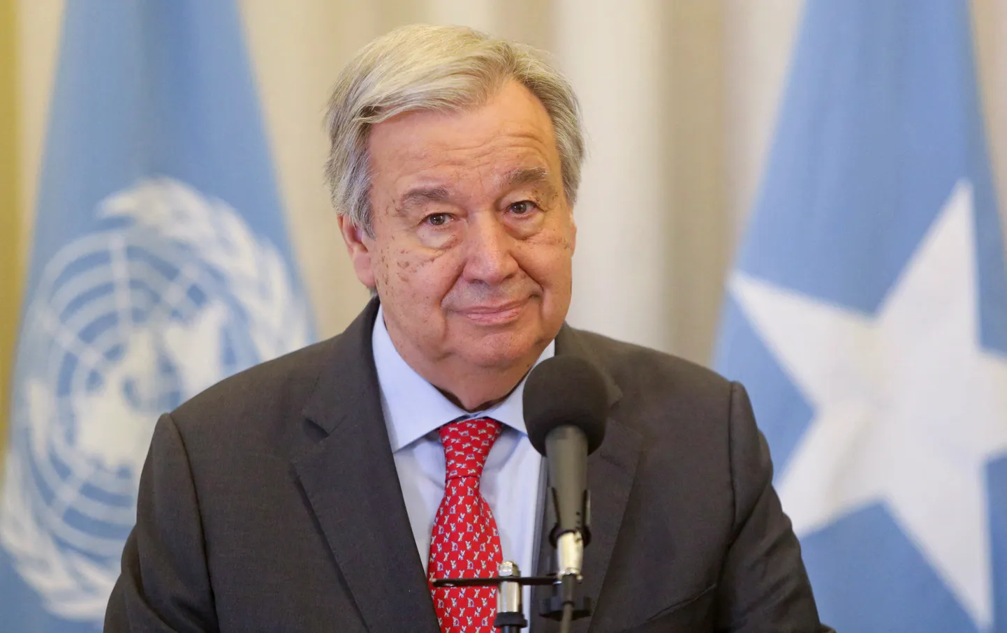 ANO ģenerālsekretārs Antoniu Gutērrešs