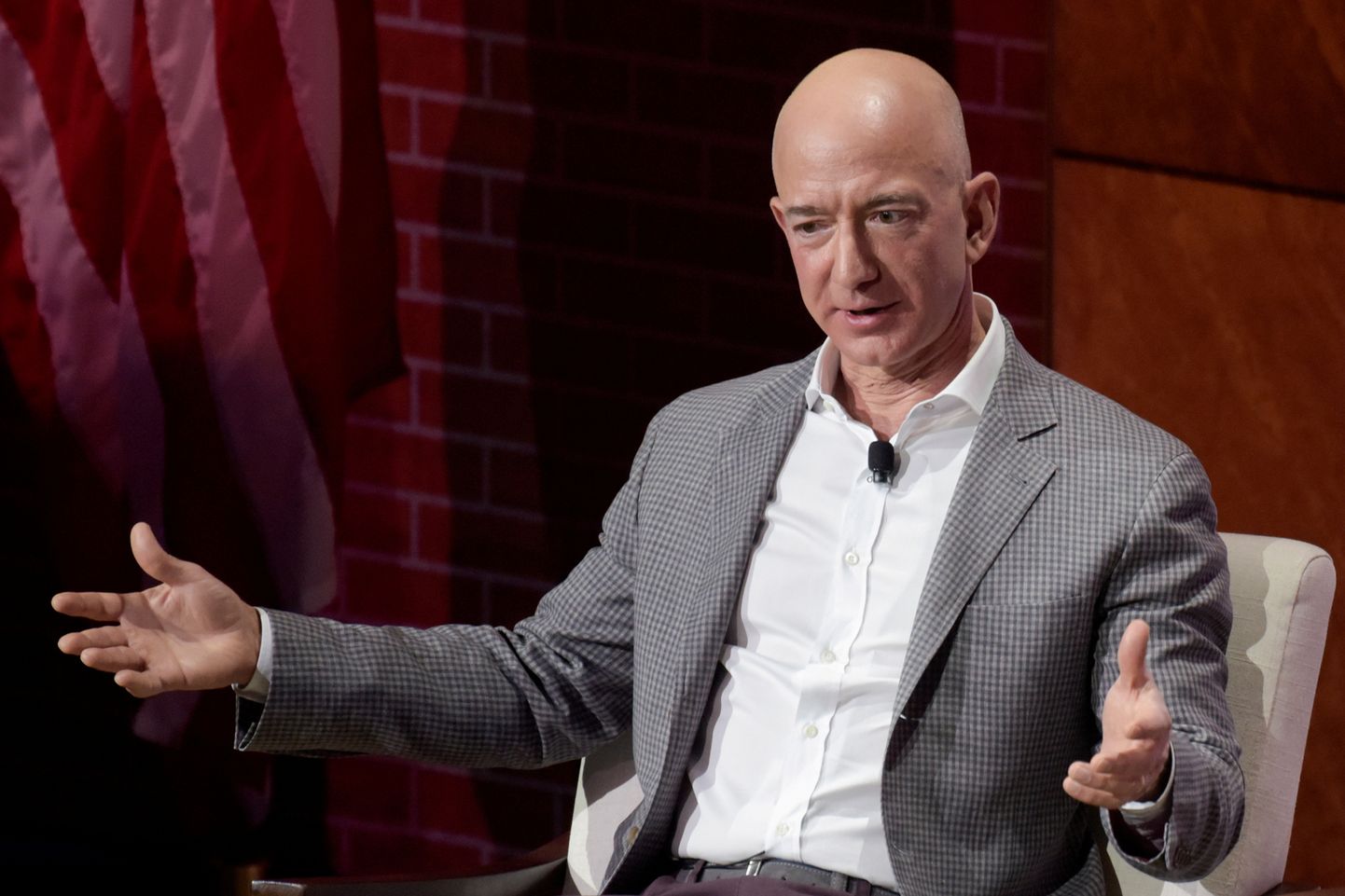 Võrgukaubandushiiu Amazon asutaja Jeff Bezos.