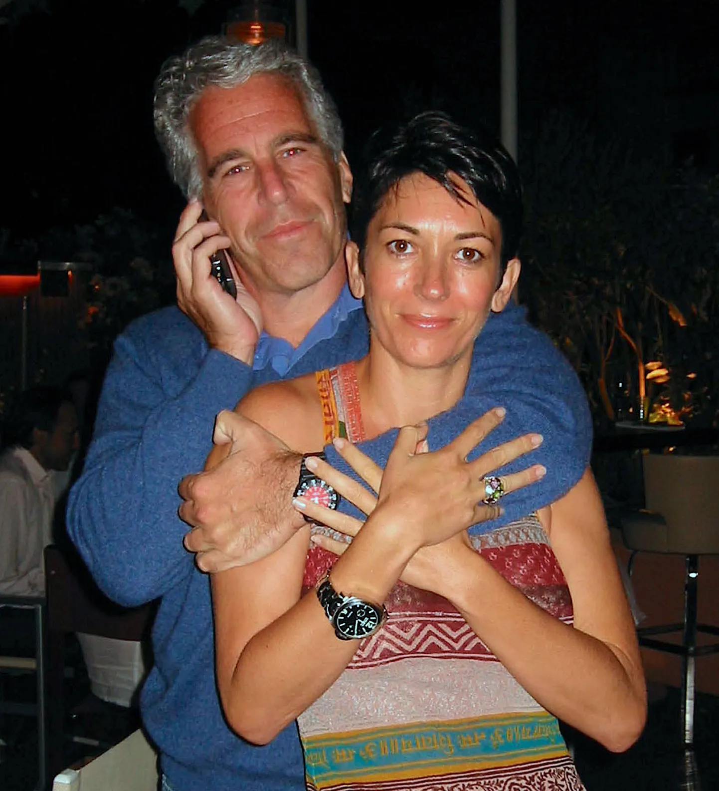 Kupeldaja Ghislaine Maxwell koos oma pedofiilist ekskallima Jeffrey Epsteiniga.