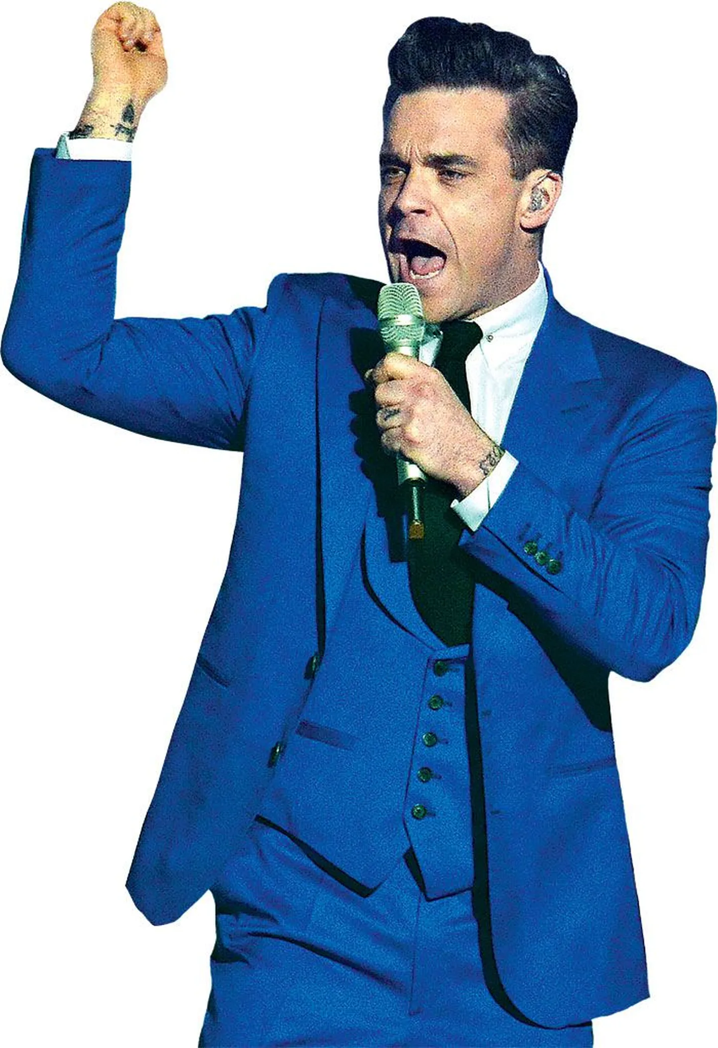 Robbie Williams annab ainsa kontserdi Põhja-Euroopas Eestis 20. augustil Tallinna lauluväljakul.