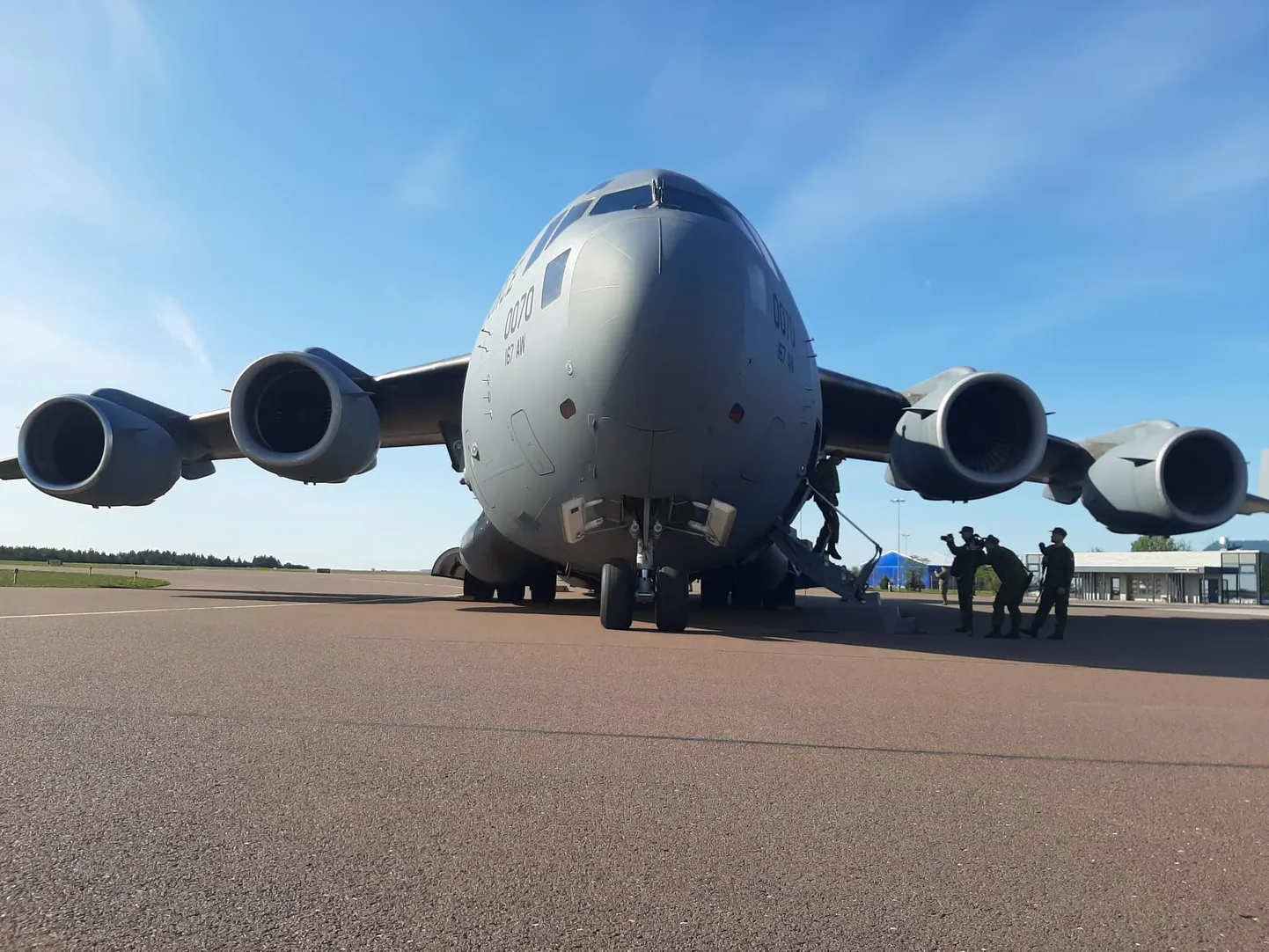 Boeing C-17 Globemaster III on USA-s loodud neljamootoriline suur sõjaväe transpordilennuk, mille esmalend tehti 1991.