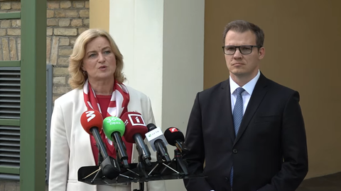 VIDEO ⟩ Nacionālā apvienība jaunajā valdībā būtu gatava strādāt arī citas partijas vadībā