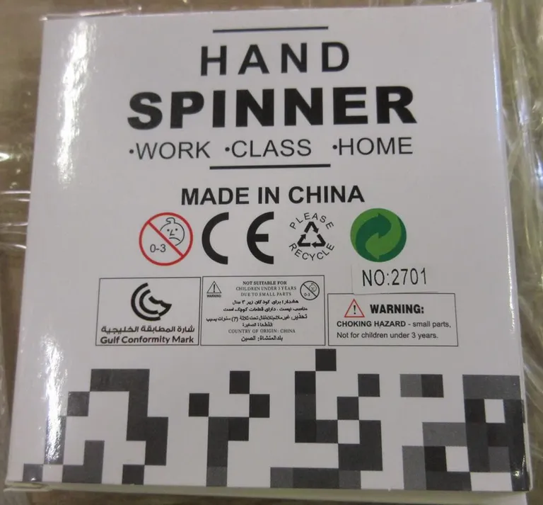 Fidget Spinneri karp.