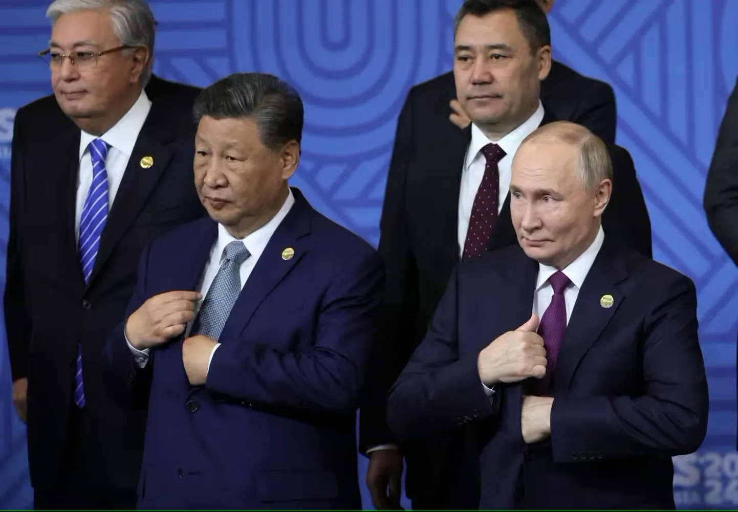 Hiina president Xi Jinping ja Vene ametivend Vladimir Putin.
