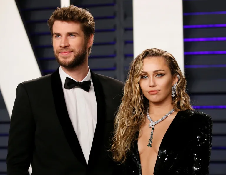 Hemsworth ja Cyrus 2019. aasta alguses.