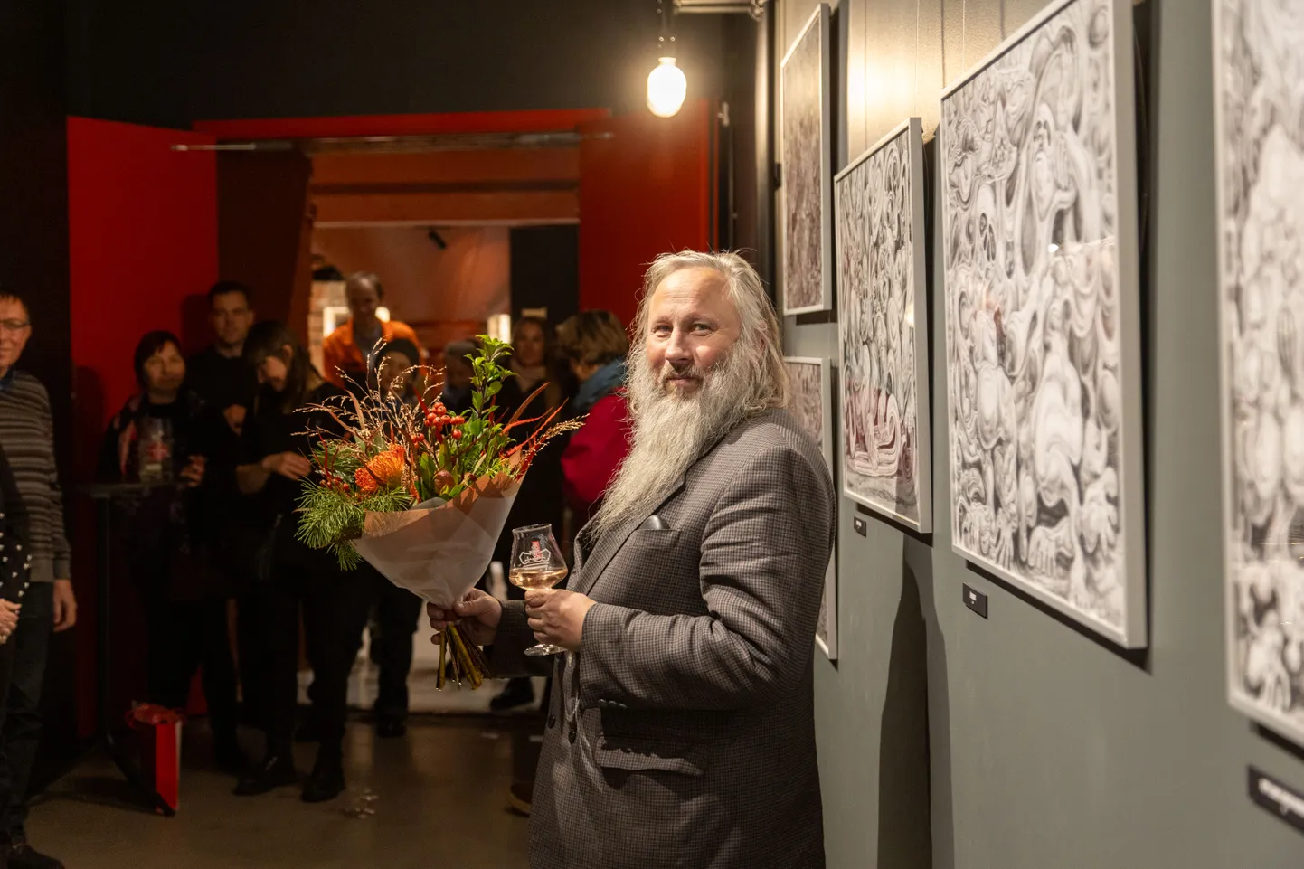 Albert Gulk on avanud oma näituse «Õlledžungel».