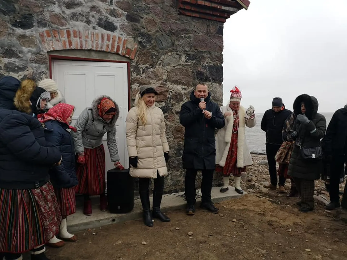 Kihnu tuletorni taasavamine.