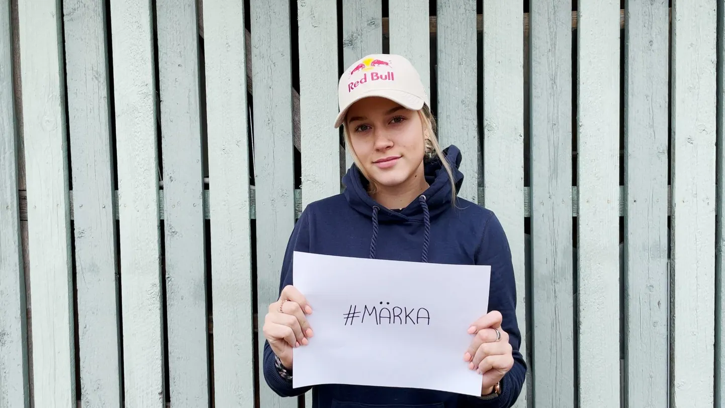 6. aprillil kutsususid Eesti sportlased EOK eestvedamisel üles väärkohtlemist märkama. Pildil Kelly Sildaru.