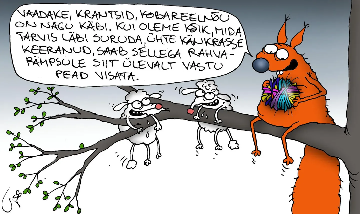 Päeva karikatuur.