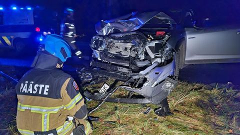 Päästjatele andsid tööd liiklusõnnetused