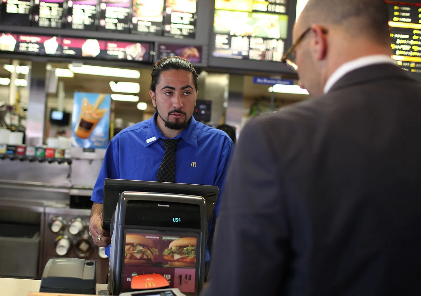 McDonaldsi restoran USAs.