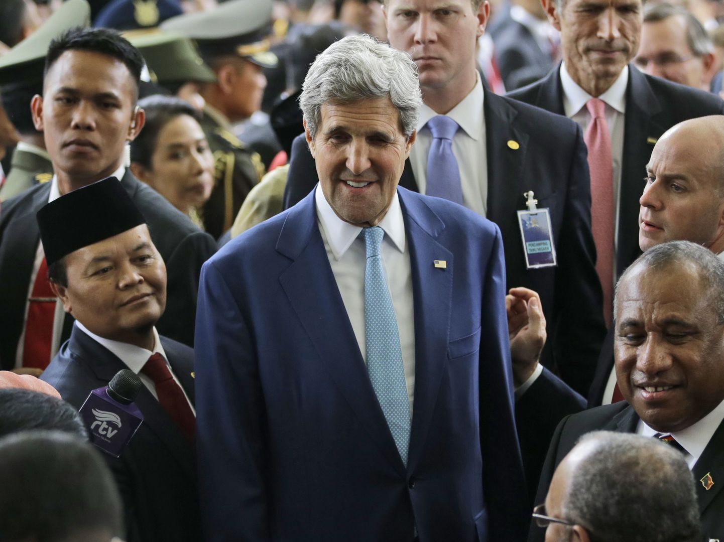 USA välisminister John Kerry täna Indoneesias.