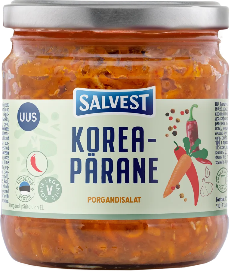 Корейский морковный салат AS Salvest.