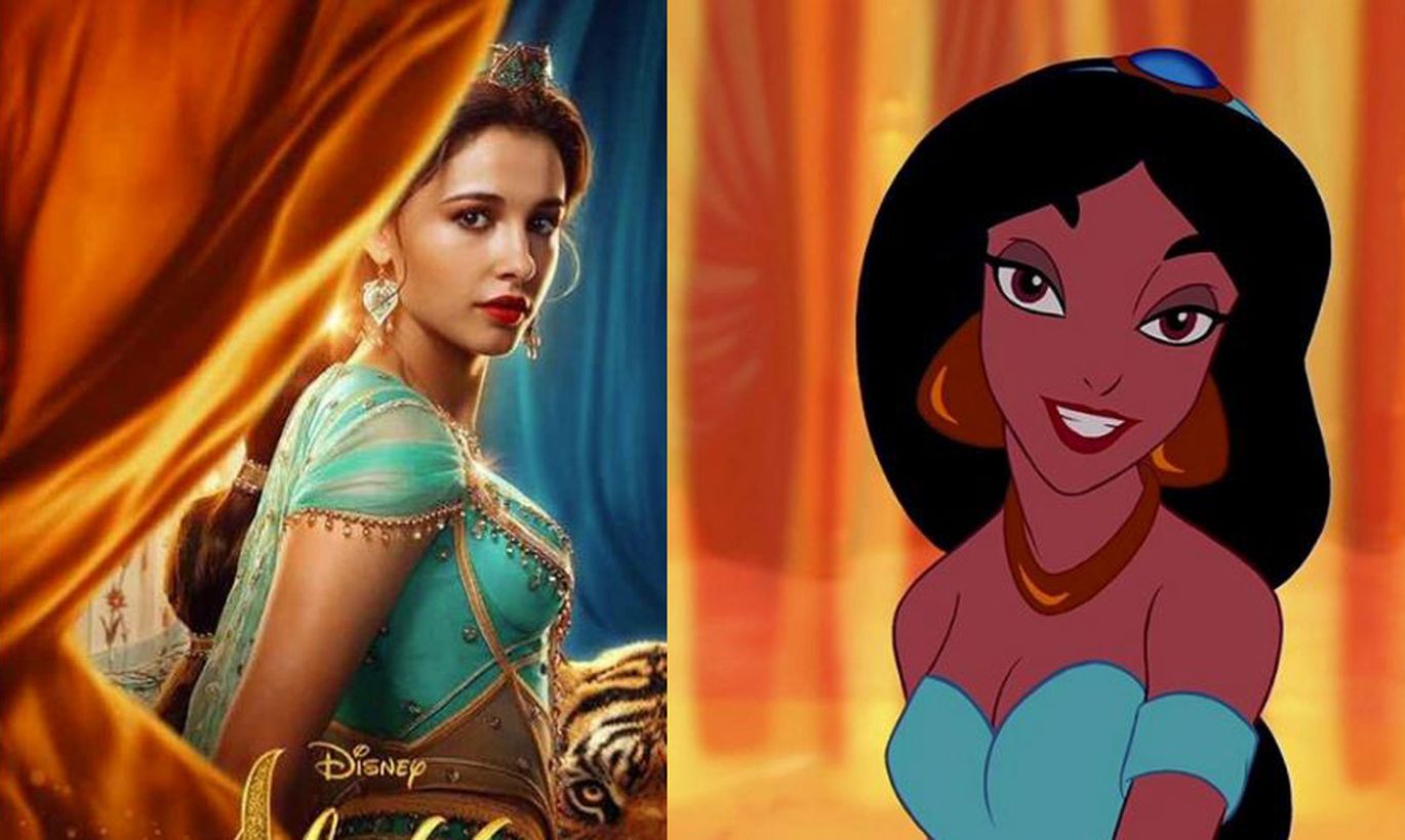 Красавица, сыгравшая принцессу Жасмин в "Алладине". Кто