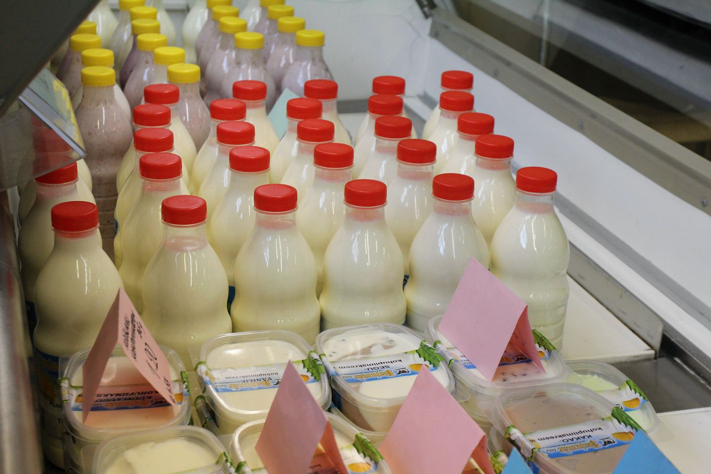 Kodumaistest toodetest eelistab tarbija kindlasti piimatooteid.