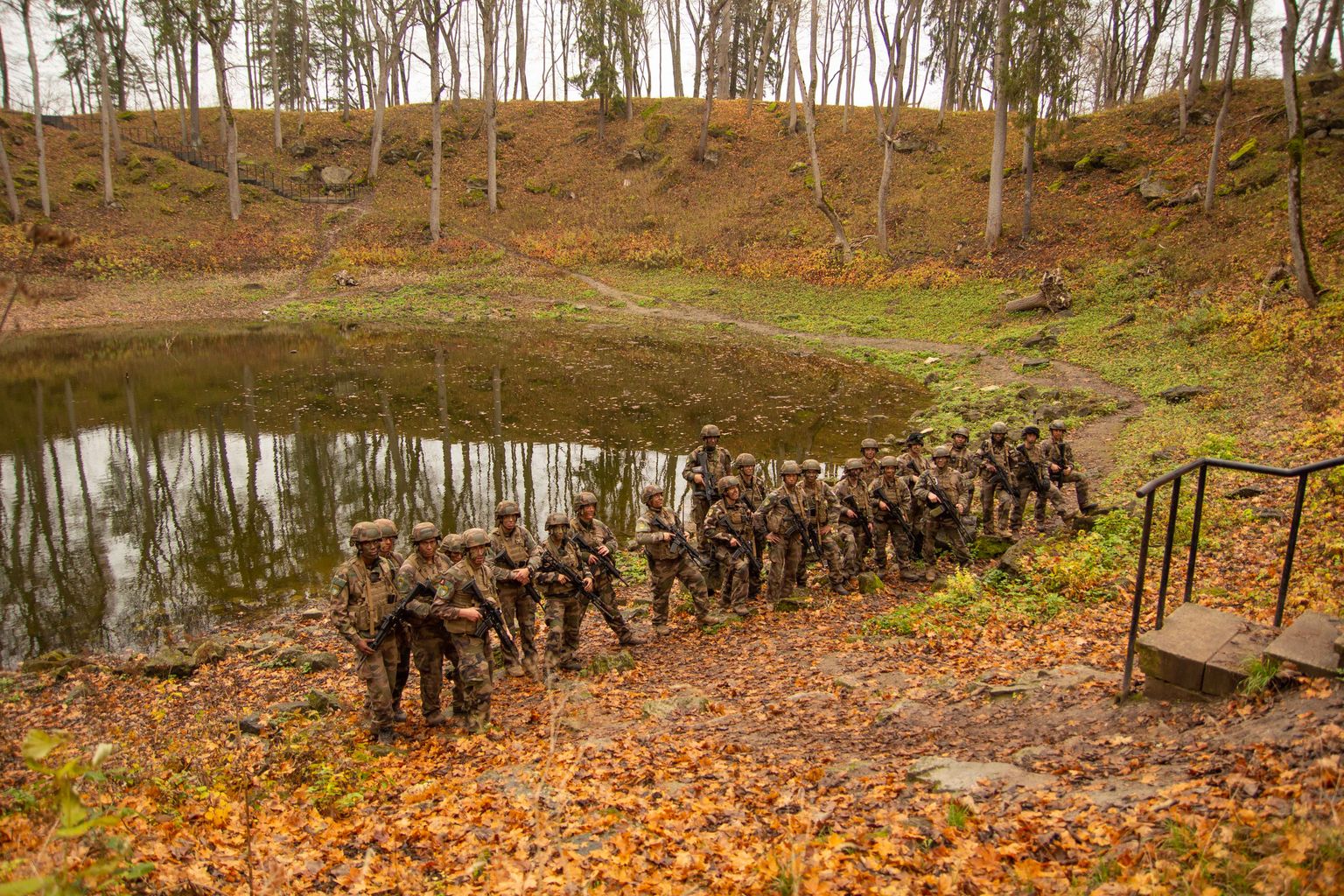 TERE TULEMAST – BIENVENUE! Prantsuse sõdurid osalesid "Tõllu rusika" õppustel ka 2019. aasta sügisel.