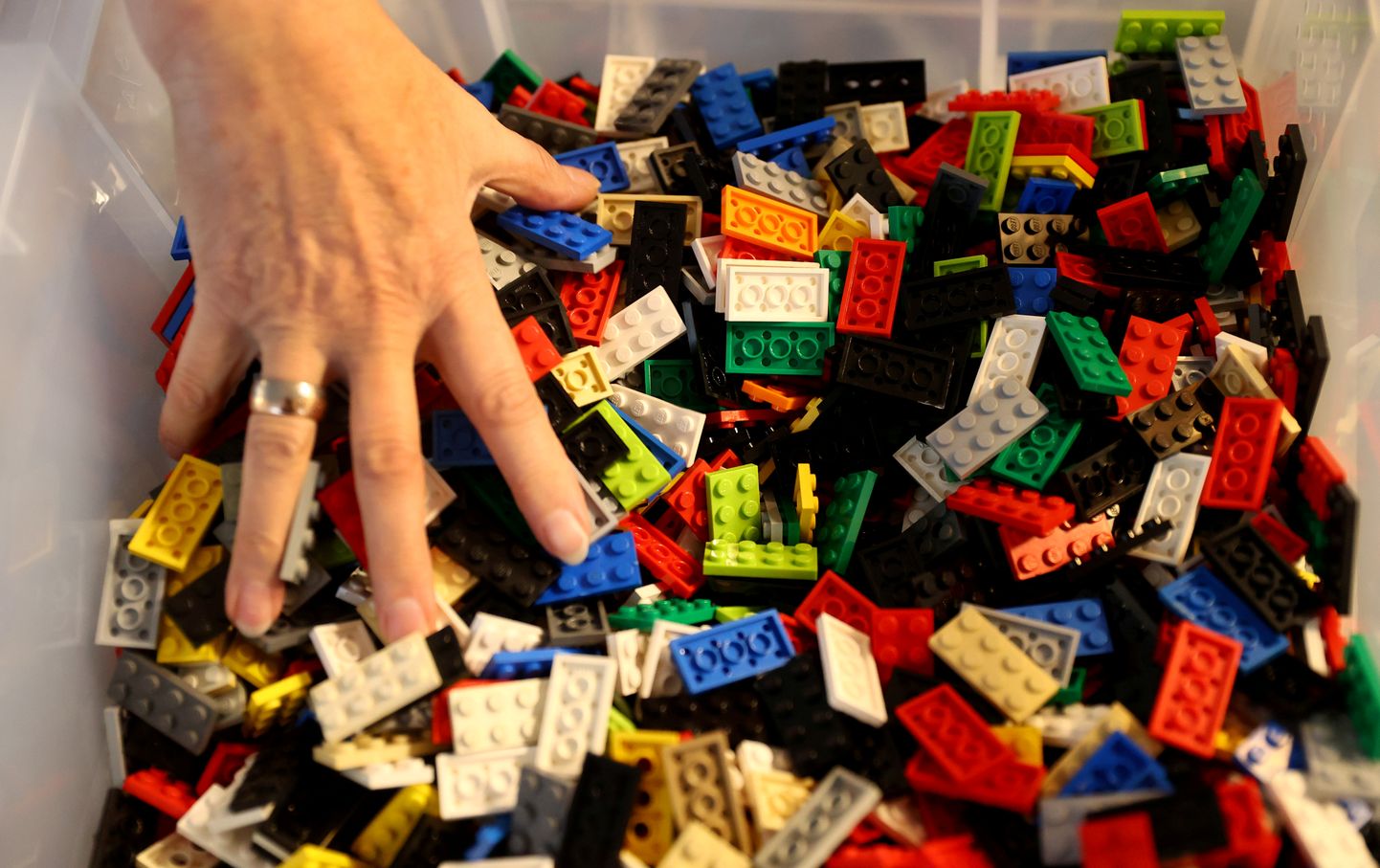 Legoklotsid. Foto on illustratiivne.