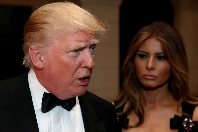 Donald ja Melania Trump