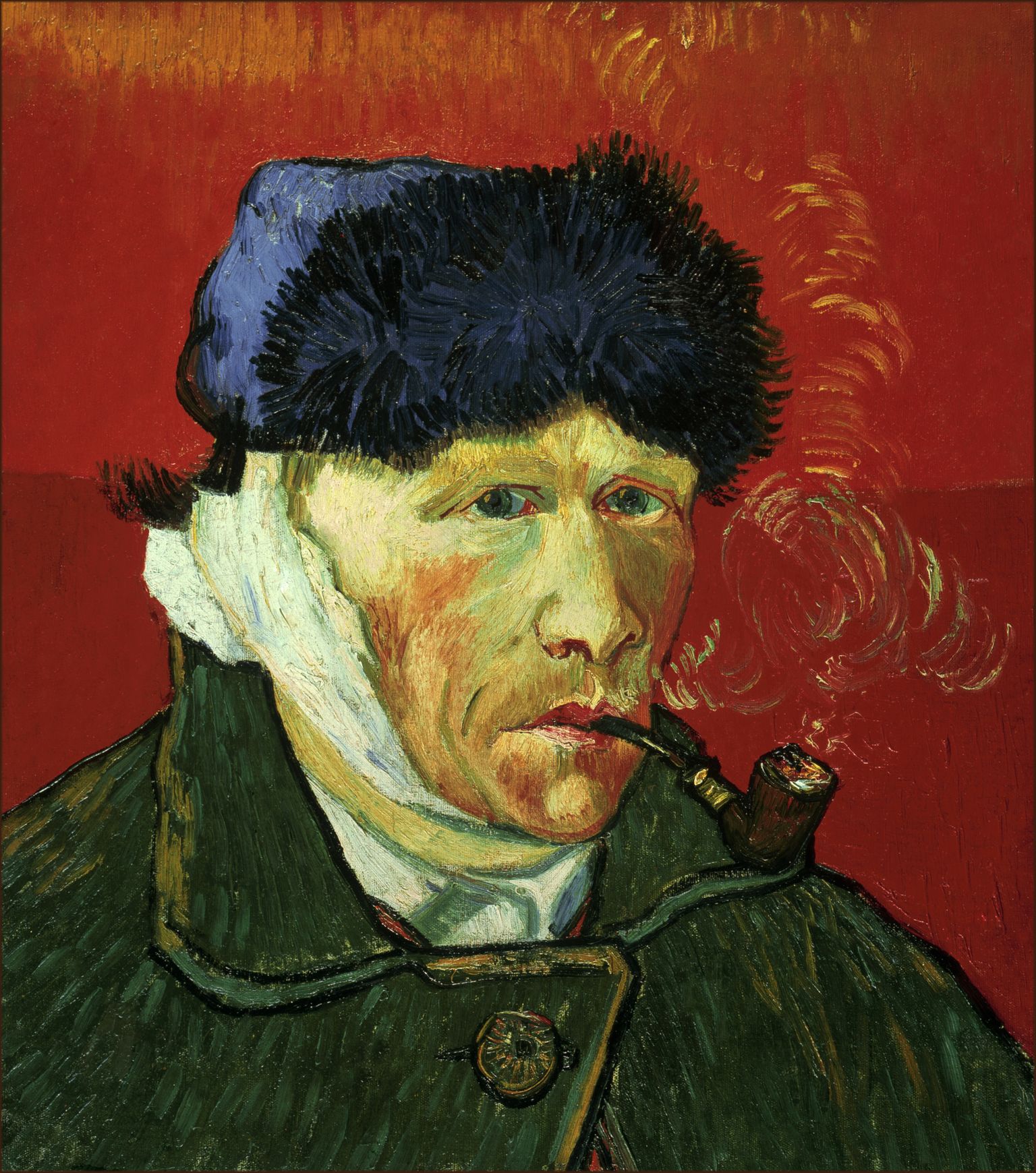 Vincent van Gogh'i portree 1889