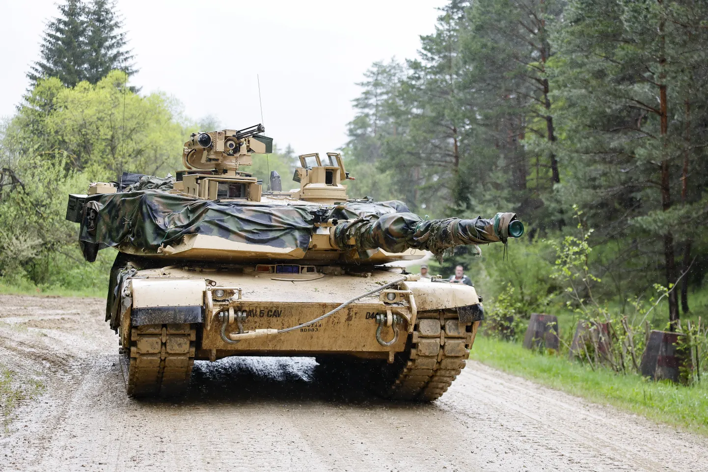 Abrams M1A2. Ilustratīvs attēls