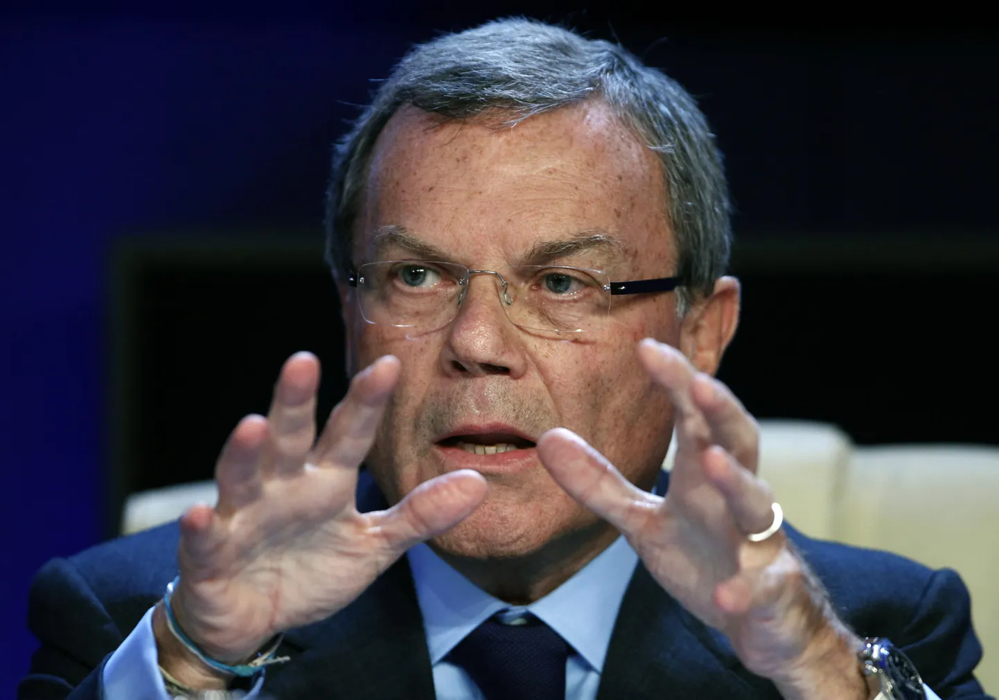 Reklaamifirma WPP juhatuse esimees Martin Sorrell.