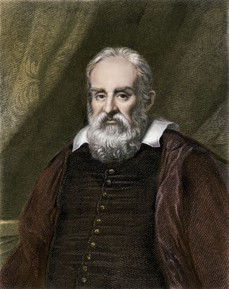 Galileo Galilei 18. sajandi gravüüril