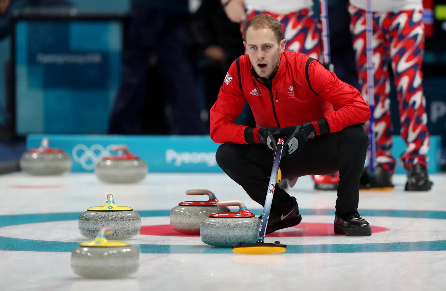 Suurbritannia curlingukoondise liige Kyle Smith.