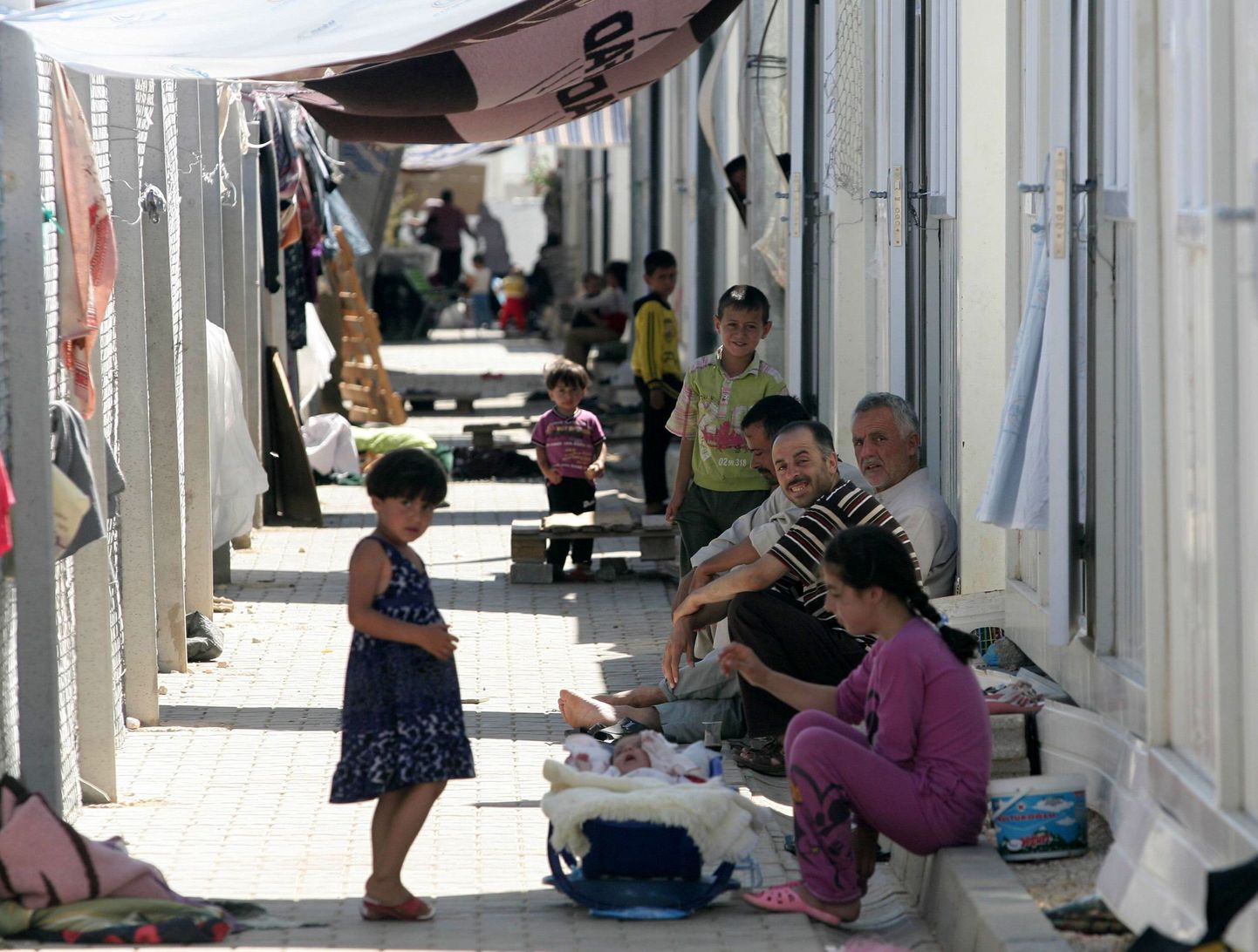 Süüria põgenike laager Türgis