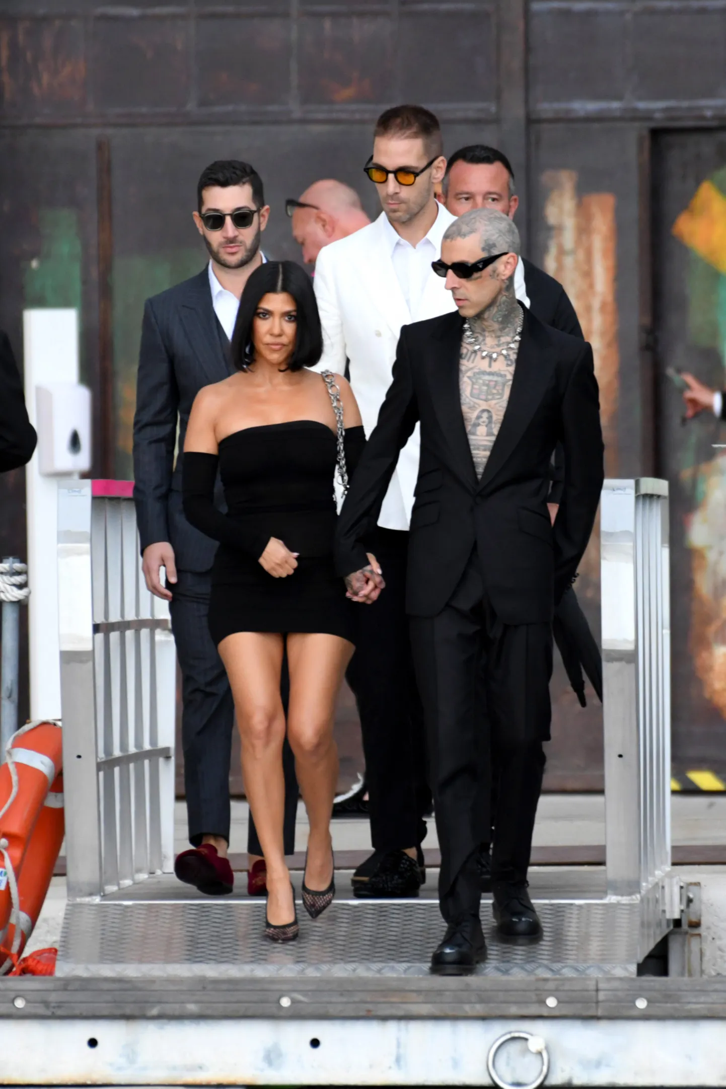 Kourtney Kardashian ja Travis Barker.