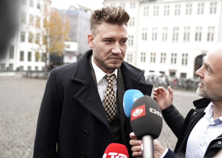 Nicklas Bendtner jagab meediale selgitusi 2018. aastal aset leidnud vägivallatsemise kohta.