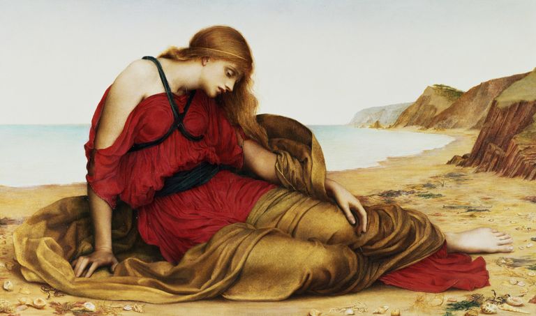“Ariadne Naxosel” (Evelyn De Morgani maal, 1877)