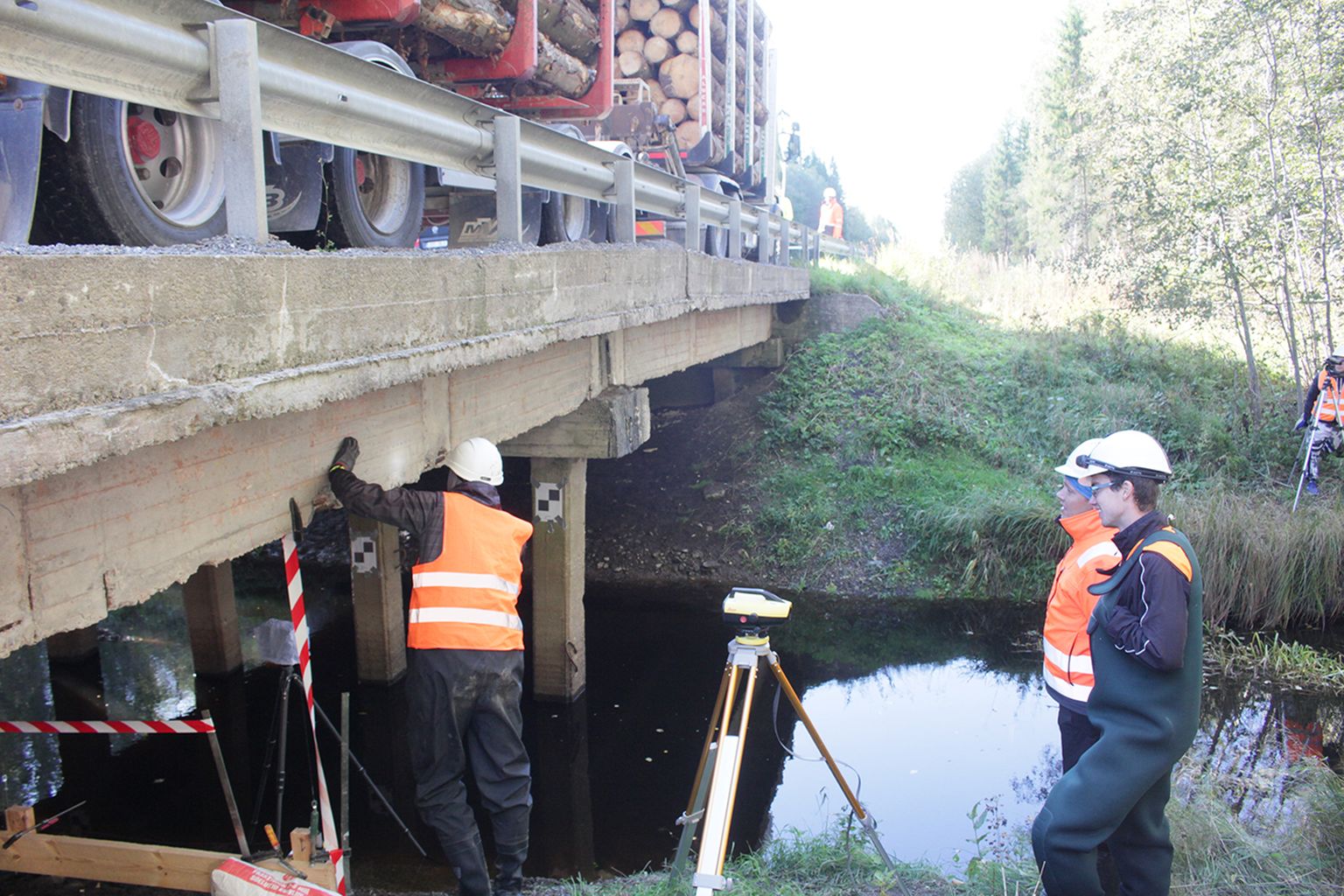 Koormuskatsetused Piiometsa sillal andsid uurimisrühmale olulist teavet ka teiste samasuguste sildade kohta Eestis.