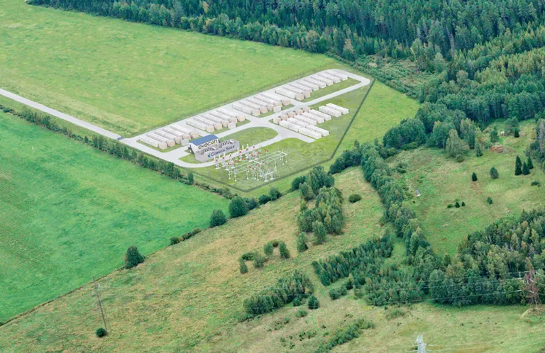 Аккумуляторный парк в Кийза.
