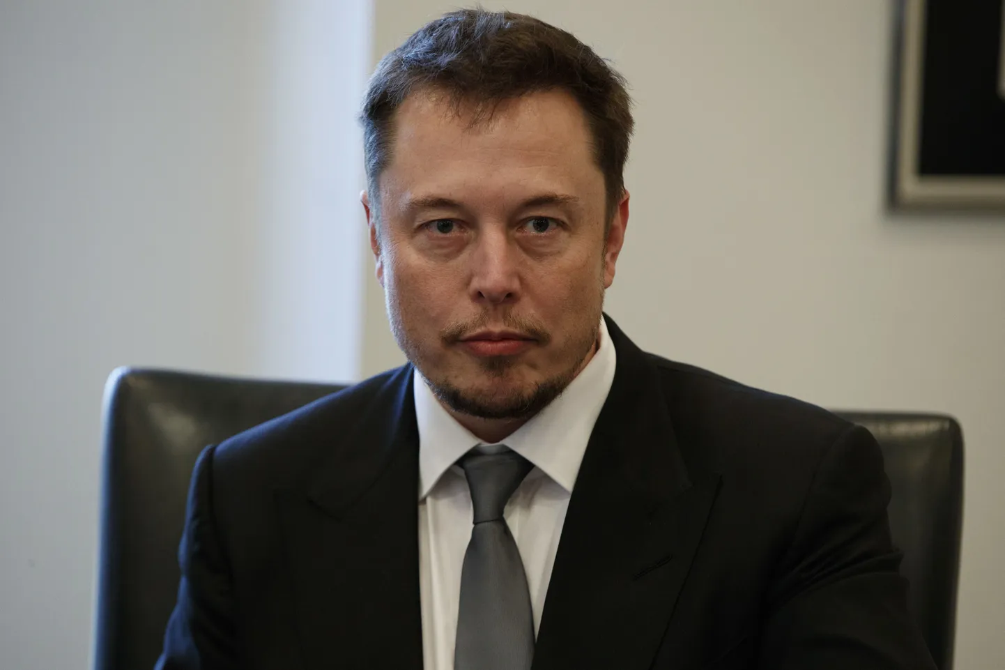 Elon Musk kohtumisel president Donald Trumpiga.