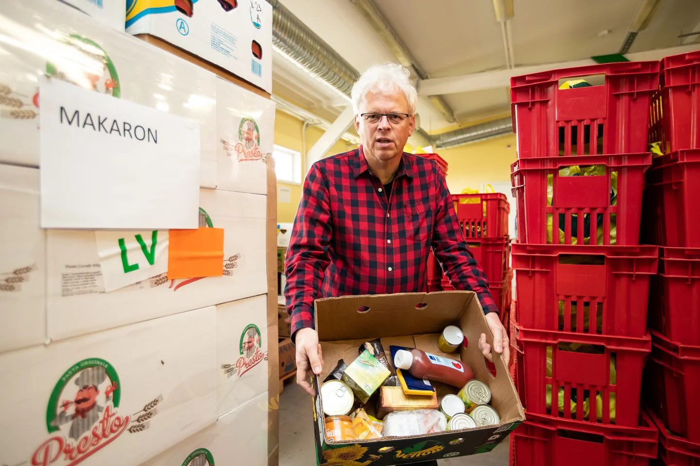 25.09.2020. Tallinn. 
Toidupank. Piet Boerefijn. 

Estonian Food Bank (Toidupank).
In the picture Piet Boerefijn, head of Toidupank.
FOTO: EERO VABAMÄGI/POSTIMEES