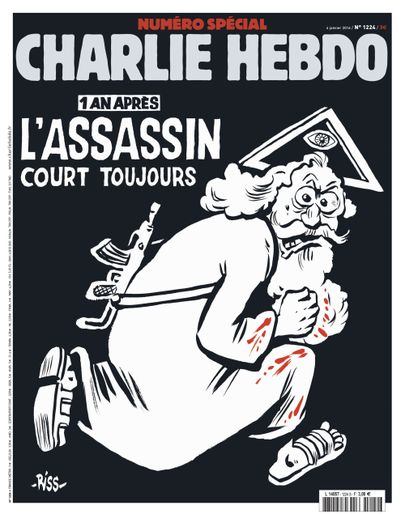Обложка Charlie Hebdo.