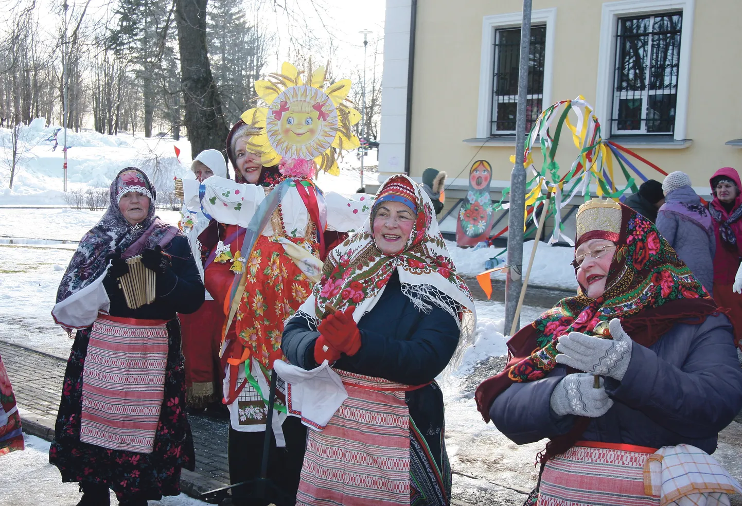 Широкая Масленица заставляет широко распахнуть душу - никакой мороз не помешает.