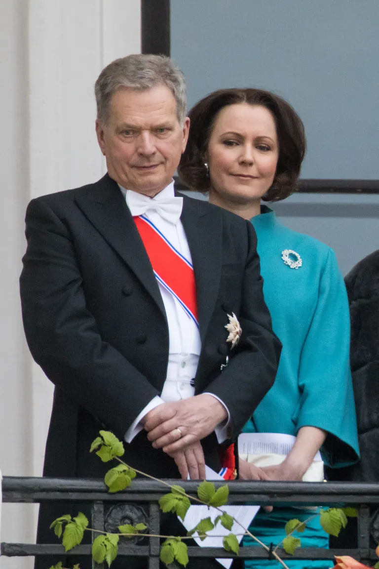 Sauli Niinistö ja Jenni Haukio