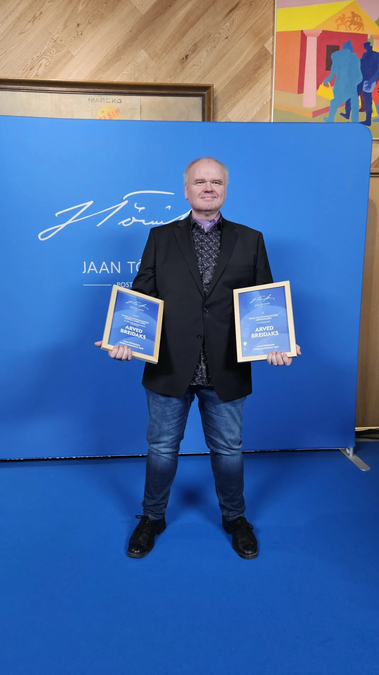 Arved Breidaks võitis auhinna parima arvamusloo kategoorias. Samuti jõudis ta kolme parima sekka aasta uudise ja uuriva loo kategoorias.