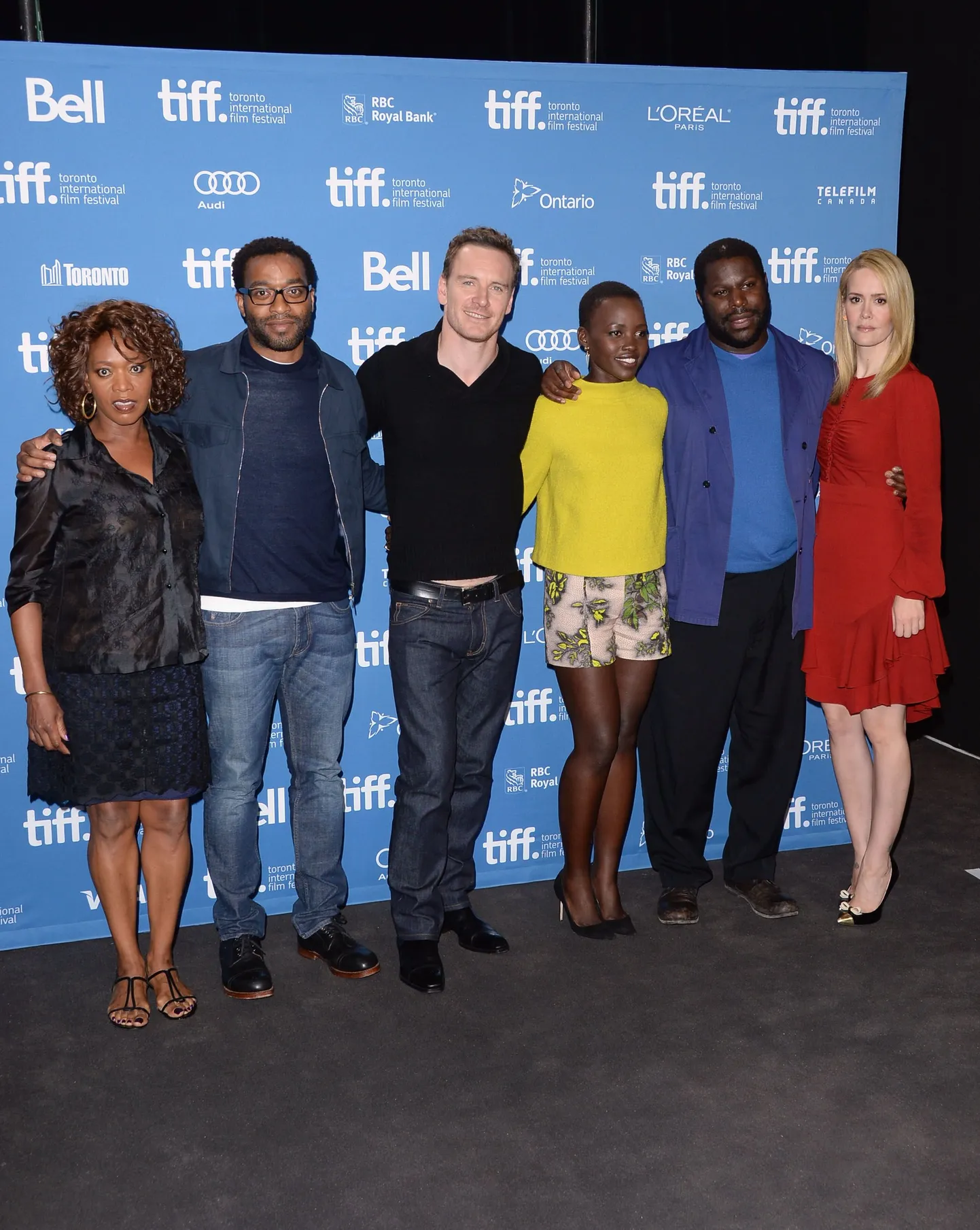 Alfre Woodard, Chiwetel Ejiofor, Michael Fassbender, Lupita Nyong'o, Steve McQueen, Sarah Paulson