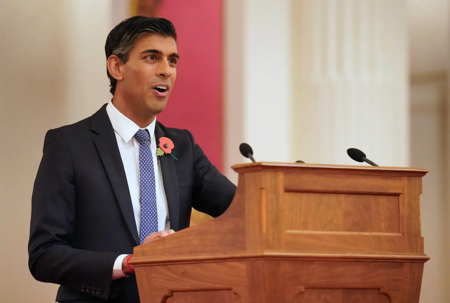 Briti peaminister Rishi Sunak reedesel tippkohtumisel