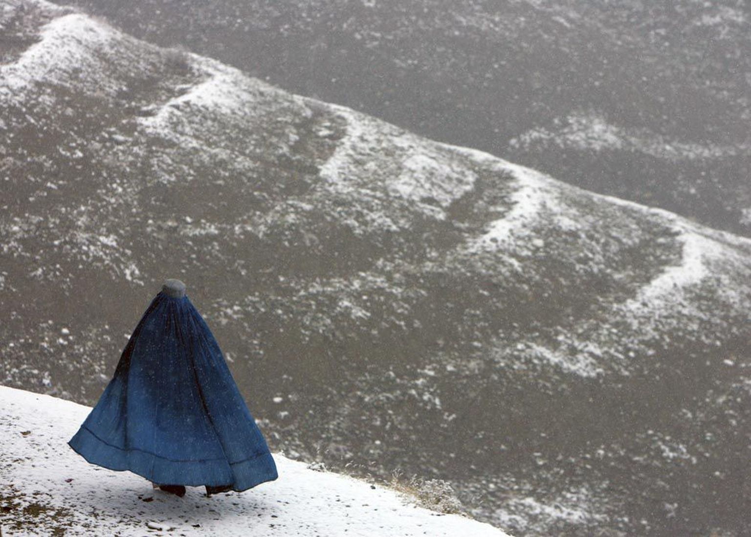 Зима в Афганистане. Фото иллюстративное.