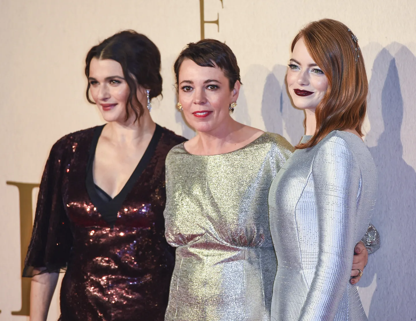 «Soosiku» näitlejad Rachel Weisz, Olivia Colman ja Emma Stone.