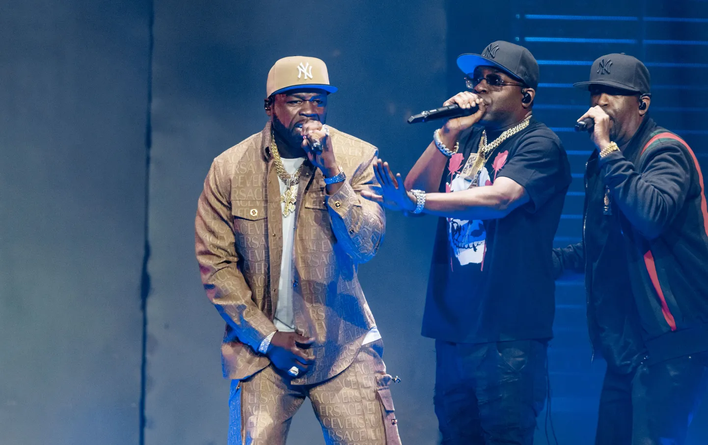 Räppar 50 Cent 2023. aastal Hamburgis.