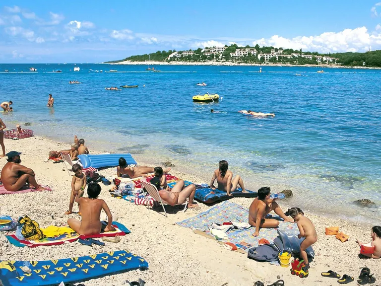 Horvaatia Rovinj Valalta rand