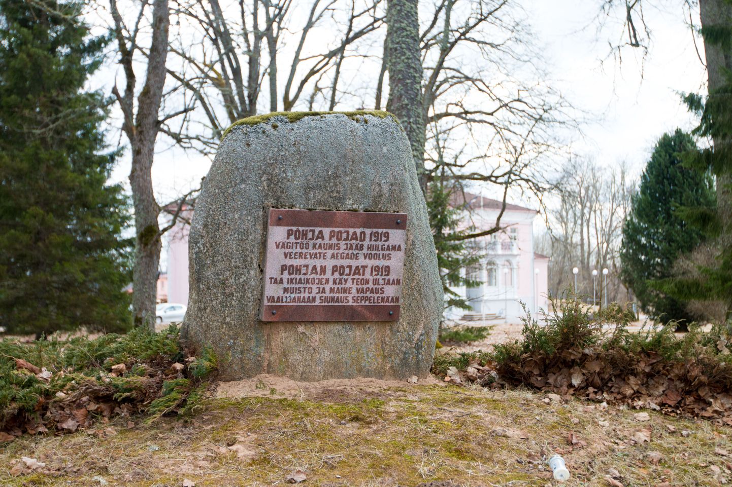 Vabadussõjas osalenud soomlaste mälestuskivi