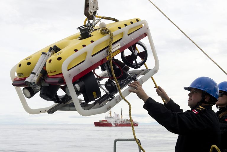 Sellise alveeroboti abil uuriti HMS Terrorit