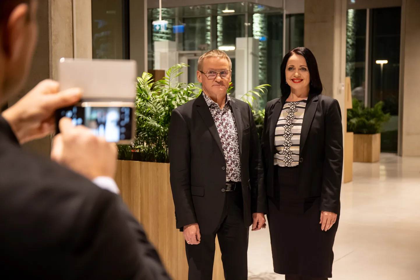 Jaak Aab and Anneli Ott.